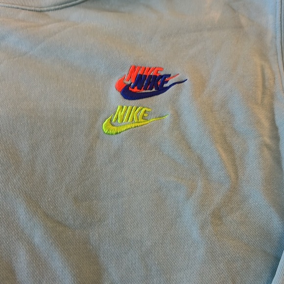 Nike teal blue crewneck sweatshirt.  Men’s M. - Picture 2 of 7